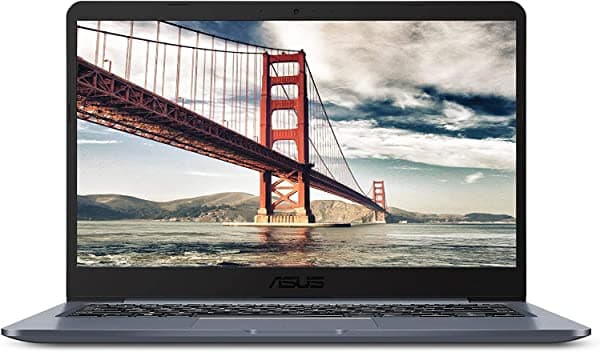 2020 Nuevo Portátil Asus L406 Delgado Y Ligero Pantalla Hd De 14" Procesador Intel Celeron N4000 4 Gb De Ram 64 Gb De Almacenamiento Emmc Cámara Web Hdmi Windows 10 Microsoft 365 + Paño Oydisen L406MA-WH02
