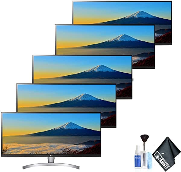 Lg 22Mk400H-B - Juego De 5 Monitores Lcd Para Lg (22Mk400H-B) Paquete De 5 34WK650-W