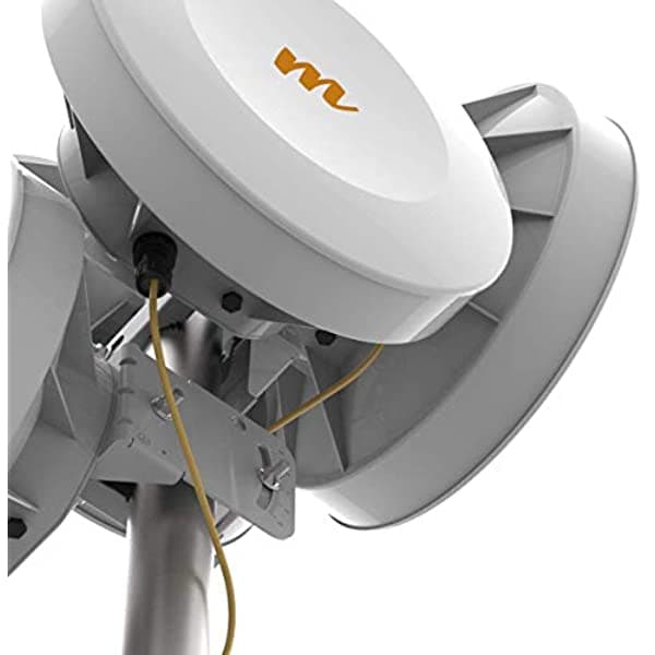 Mimosa B5 Pre Configurado (2 Unidades) Outdoor Inalámbrico Backhaul 802.11ac 4X4 MIMO Bridge Hasta 1.5 Gbps (100-00001)