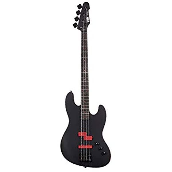 Esp Ltd Frank Bello Fbj-400 - Satén Negro BJ400BLKS