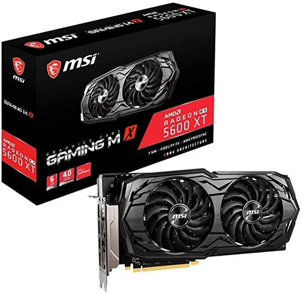 Msi Gaming Radeon Rx 5600 Xt Boost Clock Ventiladores Dual Torx 3.0 De 1620 Mhz 192 Bits 6 Gb Gddr6 Dp/Hdmi Radeon RX 5600 XT GAMING MX