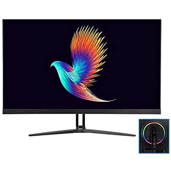 Zhiyuan Monitor De Pantalla Plana Lcd De 27 Pulgadas 144 Hz 4K Uhd Con Luz De Ambiente Colorida Duradero EANDECLEANSUPPLY3