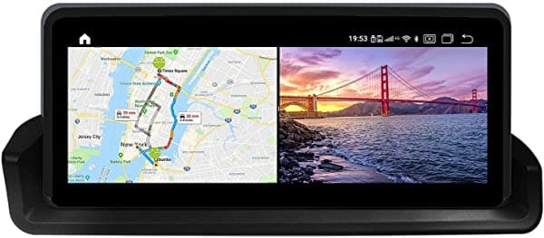 Koason Android E90 E91 E92 E93 10.25 "Pantalla Negra Monitor Auto Video Multimedia Player Navegación Gps Para Bmw Serie 3 2006-2012 KS-W507