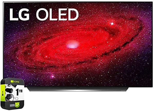 Lg Oled48Cxpub 48 Pulgadas Cx 4K Smart Oled Tv Con Ai Thinq 2020 Paquete Con Plan De Protección Extendida De 1 Año AMZE9LGOLED48CXPUA