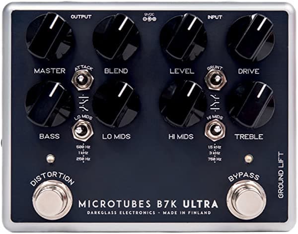 Darkglass Mtb7 K Microtubes B7 K Ultra Bajo Overdrive Pedal MTB7K-ULTRA