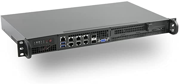 MITXPC Supermicro SYS-5018D-FN8T certificado por VMware para virtualización con procesador Intel Xeon D-1518 de 4 núcleos (16GB ECC UDIMM, 256GB M.2 SATA y disco duro empresarial de 2TB a 7200 RPM de 3.5 pulgadas)