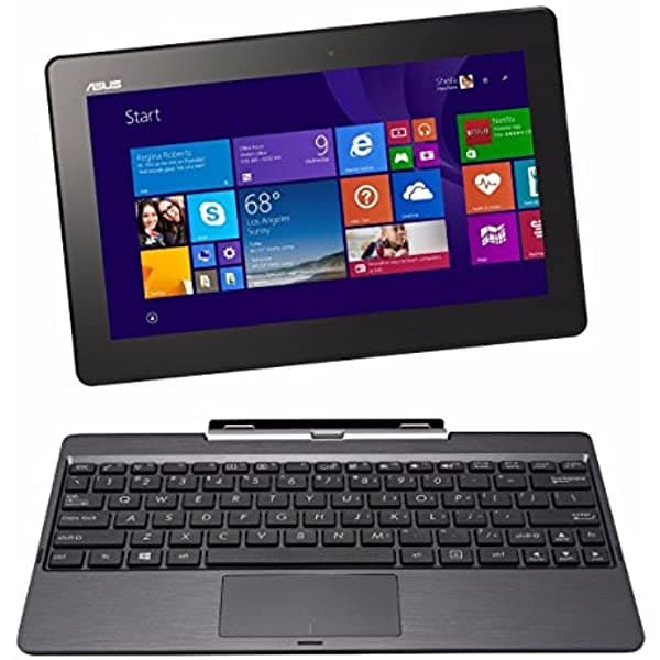 ASUS Transformer Book T100TAF-B1-MS - pantalla táctil de 10.1 pulgadas 2 en 1 notebook/tablet - Windows 8.1 / Intel Atom / 2GB RAM / 32GB eMMC / Intel HD Graphics / WiFi/webcam
