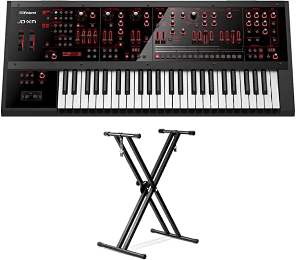 Roland Jd-Xa Sintetizador W/Última Intervensión Soporte Para Teclado
