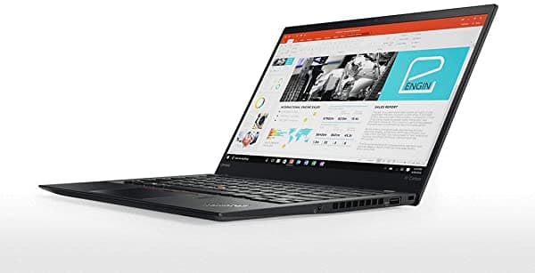 Lenovo Thinkpad X1 Carbon 4G Lte (2018) - Windows 7 Pro - Intel Core I7-7600U 256 Gb Ssd 16 Gb Ram 14" Wqhd Ips (2560 X 1440) Display Fingerprint Reader (Classic Black) 2018 X1 Carbon 5