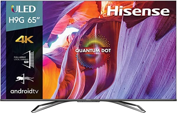 Hisense 65 Pulgadas Clase H9 Quantum Series Android 4K Uled Smart Tv Con Control De Voz Manos Libres (65H9G Modelo 2020)