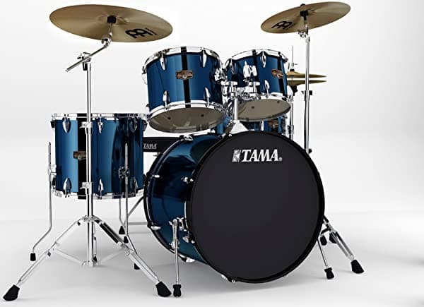 Tama Imperialstar - Batería De 5 Piezas Con Platillos Azul Midnight IP52KCMNB