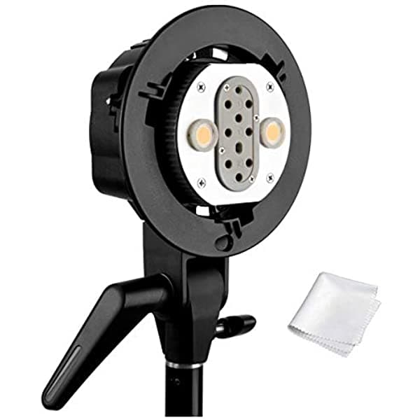 Godox Ad-B2 Dual Power Twin Head Bowens Mount Para Instalar 2 Godox Ad200 O Ad200 Pro Pocket Flash O Flashpoint Evolv 200 Ttl Luz Estroboscópica Modular Juntos Para Lograr Una Salida De Potencia De 400 W