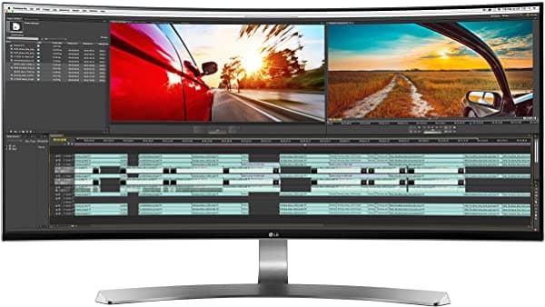 LG 34UC98-W Monitor UltraAncho Curvado de 34 Pulgadas, QHD IPS con Relación de Aspecto 21:9 y Thunderbolt