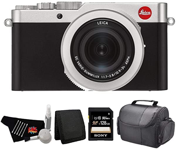 Leica D-Lux 7 Point & Shoot 19116 Kit De Cámara Digital Con Tarjeta De Memoria De 128 Gb + Más
