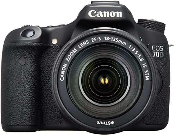 Canon Eos 70D Cámara Réflex Digital Con Lente Stm De 0.709-5.315 In - Versión Internacional EOS70D18135STMLK