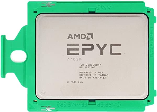 NANA Amd Epyc 7702P Procesador 64 Núcleos 2.0Ghz 256Mb Caché Tdp 200W Sp3 Socket (100-0000047) (Procesador De Bandeja Oem) 100-000000047
