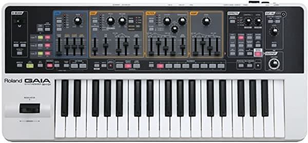 Roland Gaia Sh-01 37-Key Virtual Sintetizador Analógico Con 1 Año Última Intervensión Extended Warranty