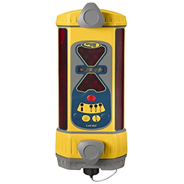 Spectra Precision Láseres/Trimble Lr50 W Visualización Inalámbrica Receptor Nimh Rd20 - Pantalla Remota Funda Y Cargador