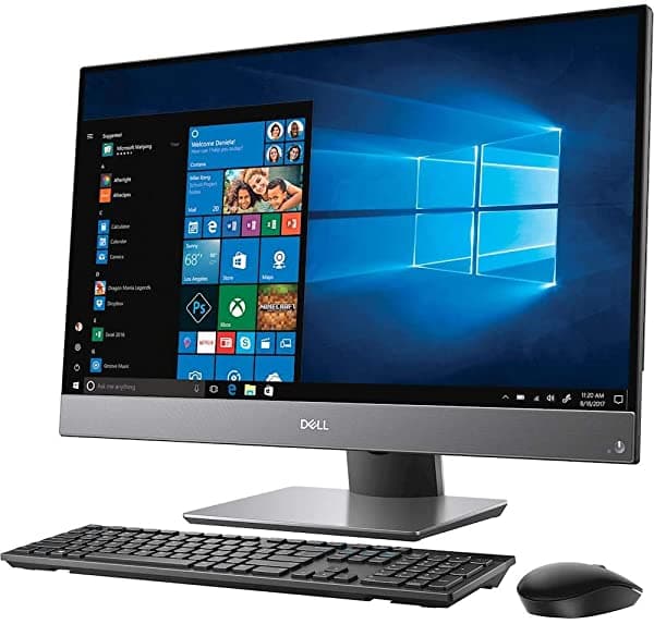 Dell Optiplex 24 7400 Todo En Uno Ssd De 256 Gb 2Tb Hd (Intel 12ª Generación Quad Procesador Turbo Boost A 4.30 Ghz 16 Gb Ram 256 Gb Ssd + 2 Tb Hd 24 Pulgadas Full Hd Ips Win 10 Pro) Pc Computadora De Escritorio