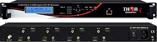 Thor Broadcast 8 Hdmi Profesional Digital Catv Rf Modulador -Qam Atsc Isdb-T - Hdcp Free