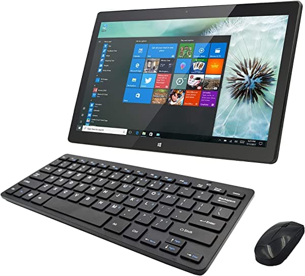 iView 1760AIO64 Pro 17.3" Computadora All-in-One IPS 1920x1080 Pantalla Táctil, Intel Celeron, 4 GB RAM (Ampliable), WiFi 2.4/5 GHz, Cámara Frontal, Teclado y Mouse Inalámbricos (Win 10 Pro)