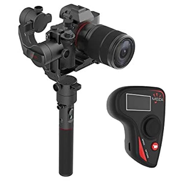 Moza Aircross Gimbal Para Cámaras Sin Espejo - Paquete Multiple-Funcional Inalámbrico Controlador De Pulgar