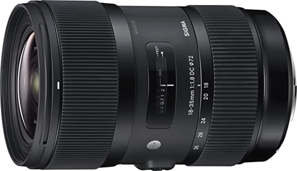 Lente Sigma F1.8 Dc Hsm De 18 A 35 Mm (Negro) 210101