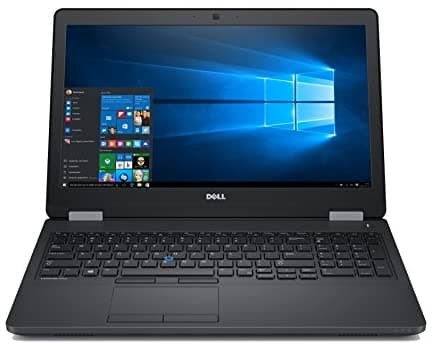 Dell Latitude E5570 Intel Core I7 - 6600U X2 (26 Ghz 8 Gb 256 Gb Ssd 15.6" Negro (Resistente A Arañazos Y Abolladuras)