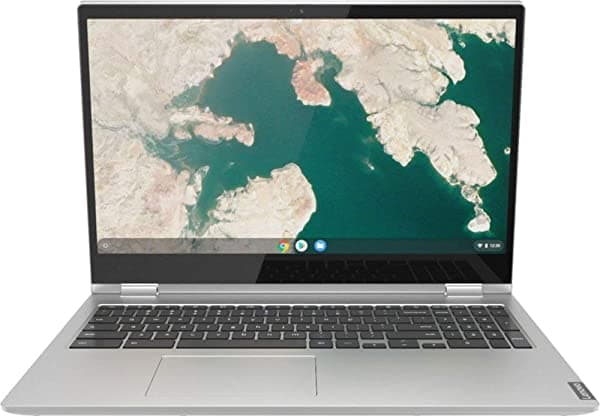 New 2020 Lenovo - C340-15 2-In-1 15.6" Touch-Screen Full Hd 1920X1080 Chromebook Intel Pentium Gold 4Gb Memory 64Gb Emmc Flash | Gray 81T9000QUS