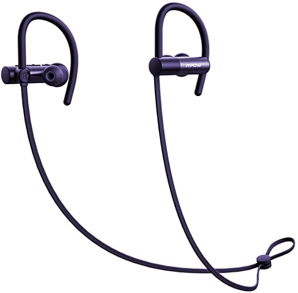 Mpow D7 Auriculares Bluetooth Ipx7 Impermeable Deportes Auriculares Con Micrófono Sonido Hd Seguro Ajuste Cómodo Auriculares De Metal Para Correr Jogging Ciclismo Ejercicio MPBH291AB