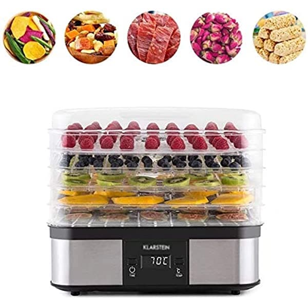 Playh Food Dehydrator Con Fruit Dryer Temperature Controller Ideal Para Meat Fruits & Vegetables