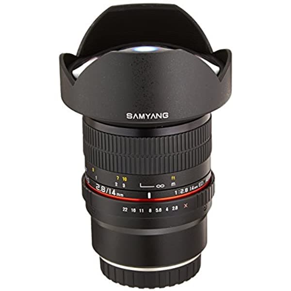 Samyang Sy14 M-Fx 14 Mm F2.8 Ultra Wide Lente Para Fuji X Mount Cámaras