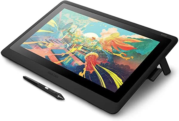 Wacom Cintiq 16 Tablet de Dibujo con Pantalla 15.4" Full HD LCD, Incluye Pro Pen 2, Para Diseño Gráfico y Animación Mac y PC DTK1660K0A