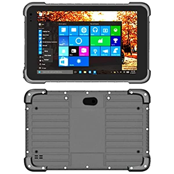 Hidon 8 Inch Industrial Tablet Pc Win10 Os Código De Barras 1D Nfc Intel Bay-Tray Z3735 °F Wifi Bluetooth 8500 Mah Batería HR842H