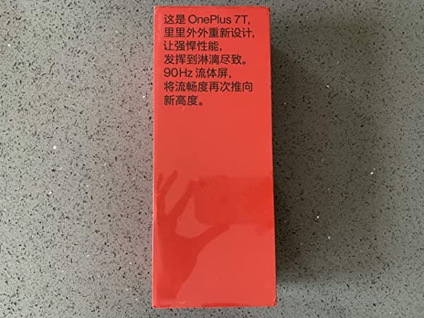 Oneplus 7T Dual-Sim 128Gb/8Gb Ram (Gsm Cdma) Desbloqueado De Fábrica 4G/Lte Android Smartphone - Versión Internacional (Azul Glaciar) HD1903