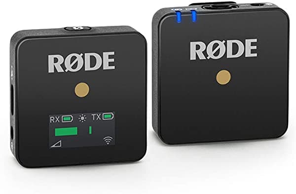 Rode Wireless Go - sistema de micrófono inalámbrico compacto transmisor y receptor WIGO
