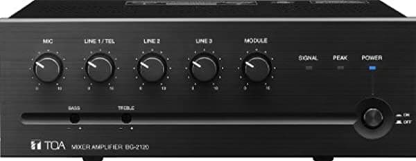 Toa Bg-2120 120 Watt Mezclador Amplificador