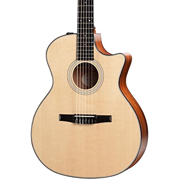 Taylor 314Ce-N Nylon Cuerdas Grand Auditorio Guitarra Acústica Sapele