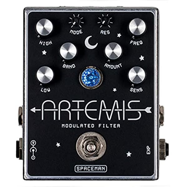 Spaceman Artemis filtro modulado pedal de efectos para guitarra 7 modos de modulación controles de resonancia y frecuencia de salida de paso bajo y true bypass edición estándar