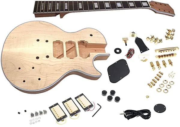 Solo Lp Lp Kit Guitarra Kit 3 Piquetups De Arce De Arce LPK-100BN