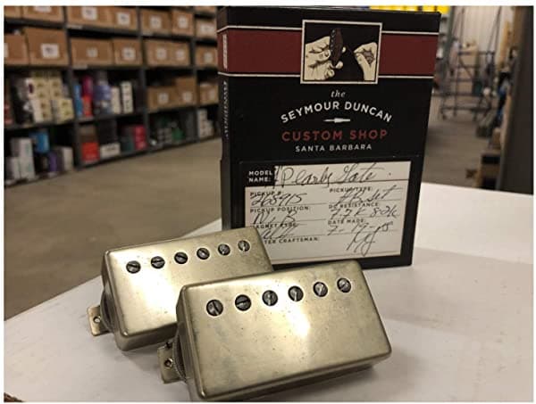 Seymour Duncan Custom Shop Antiquity Pearly Gates Conjunto De Níquel Envejecido ANTPEARLNS