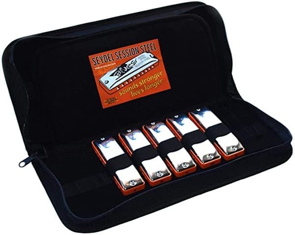 Seydel Session Steel set de 5 armónicas y softcase 10316