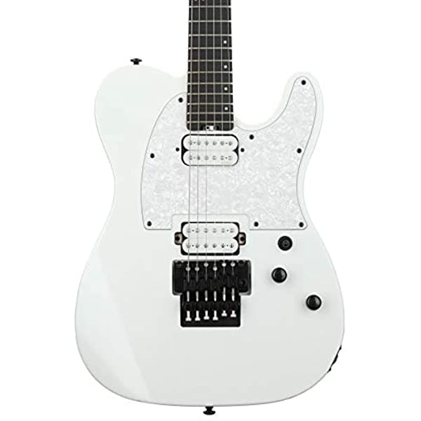 Schecter Sun Valley Super Shredder Pt Fr - Guitarra Eléctrica (Blanco Metálico Diapasón De Ébano)