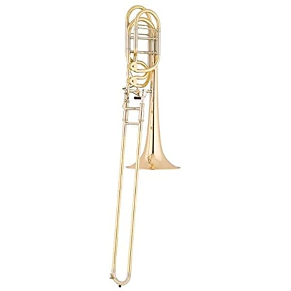 S.E. Shires Tbq36Yr Q-Series Profesional Bajo Trombone Lacquer Brasa Yellow Brass