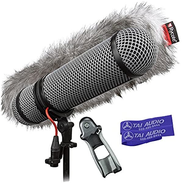 Rycote Kit De Parabrisas Super-Blimp Sennheiser Mkh416 Mic 2 Tai Audio Cable Chants