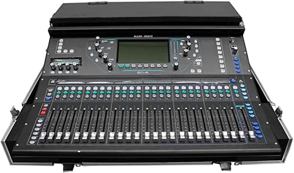 Prox Ata-300 Style Flight Case Con Doghouse Y Ruedas Para Mezclador De Consola Allen & Heath Sq5 - Xs-Ahsq6Dhw