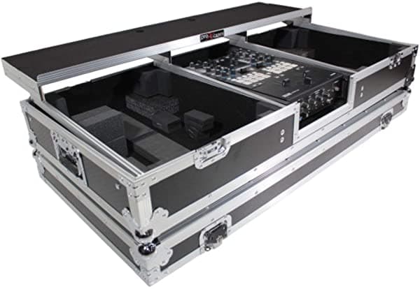ProX XS-TMC1012-WLTF-BTL Estuche de Vuelo + Estante + Ruedas para 2 Tocadiscos + Mixer de 10/12