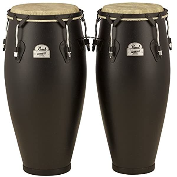 Pearl Pfc202Edu649 10 Pulgadas Y 11 Pulgadas Primero Field Percusión Fiberglass Conga Set Sin Stand