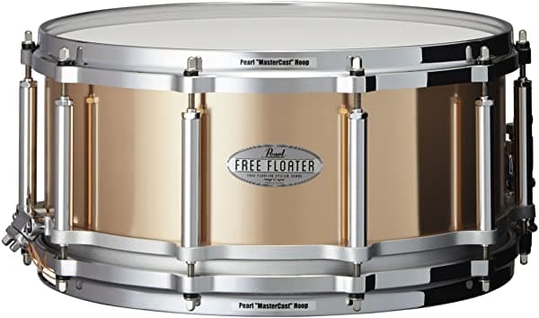 Pearl FTPB1465 14 x 6.5 Pulgadas Free Floater Redoblante Phosphor Bronze