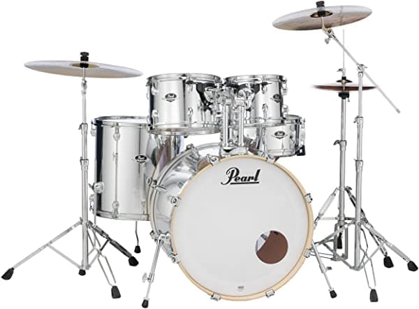 Pearl Export Modelpiece Juego De Tambor Espejo Chapado En Cromo EXX725S/C49